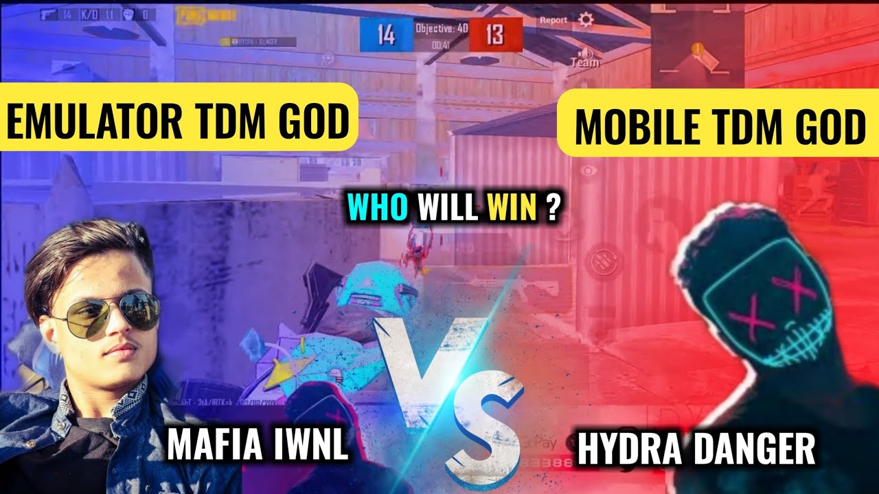 Hydra Danger (Mobile TDM GOD) vs Mafia IWNL (Emulator TDM GOD)🔥 best intense 1v1 TDM fight🔥