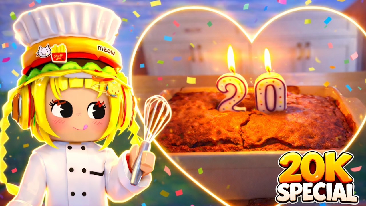 IRL Baking Stream for 20k!!