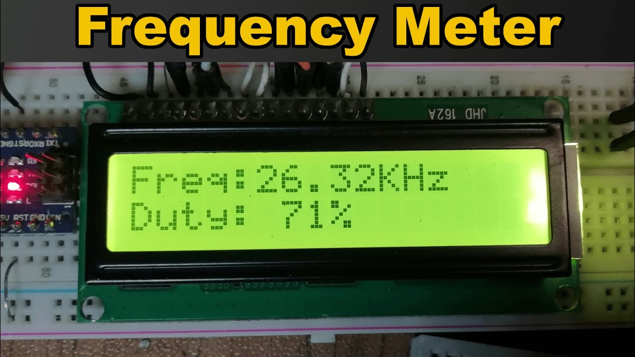 How To Make Digital Frequency Meter