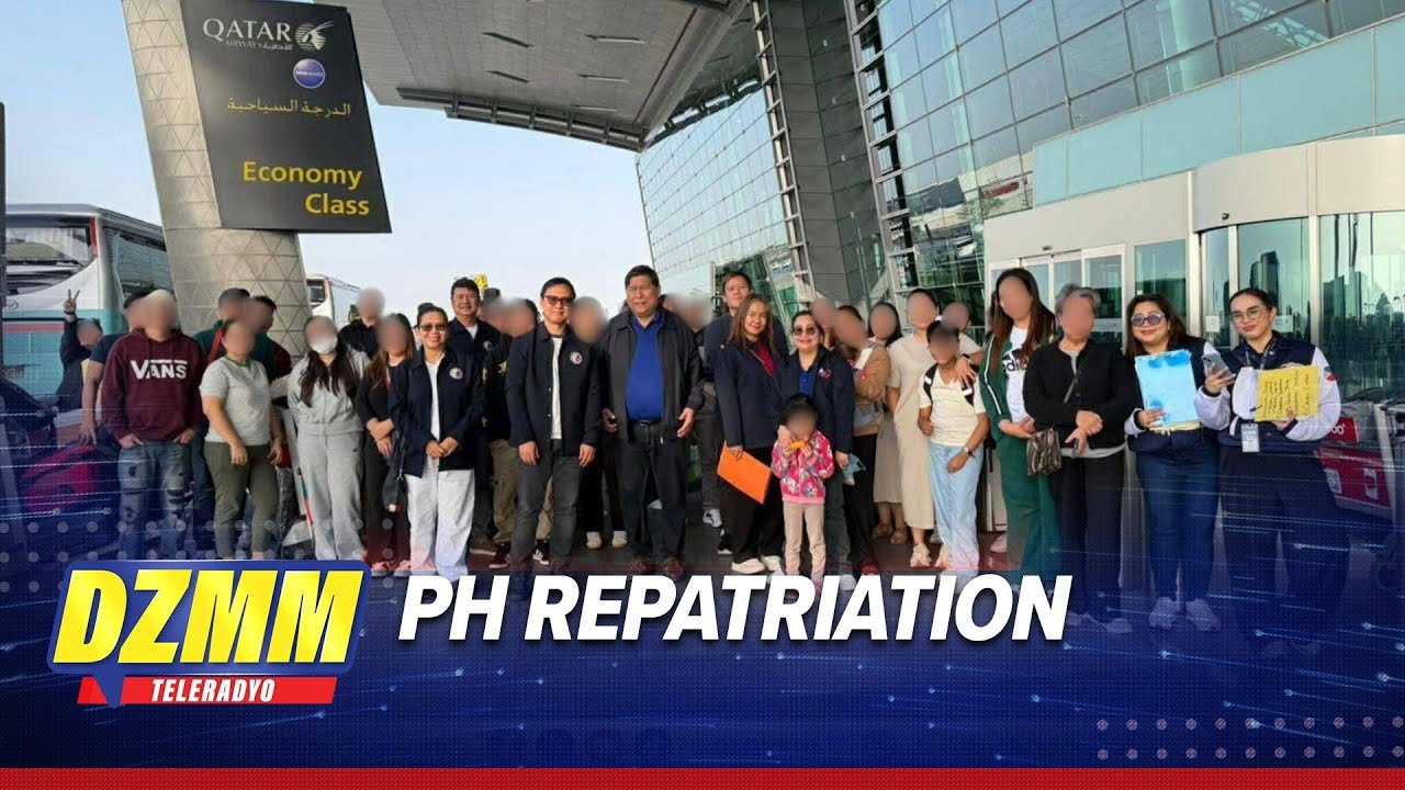 PH repatriates 1,000 Filipinos from Middle East conflict zones