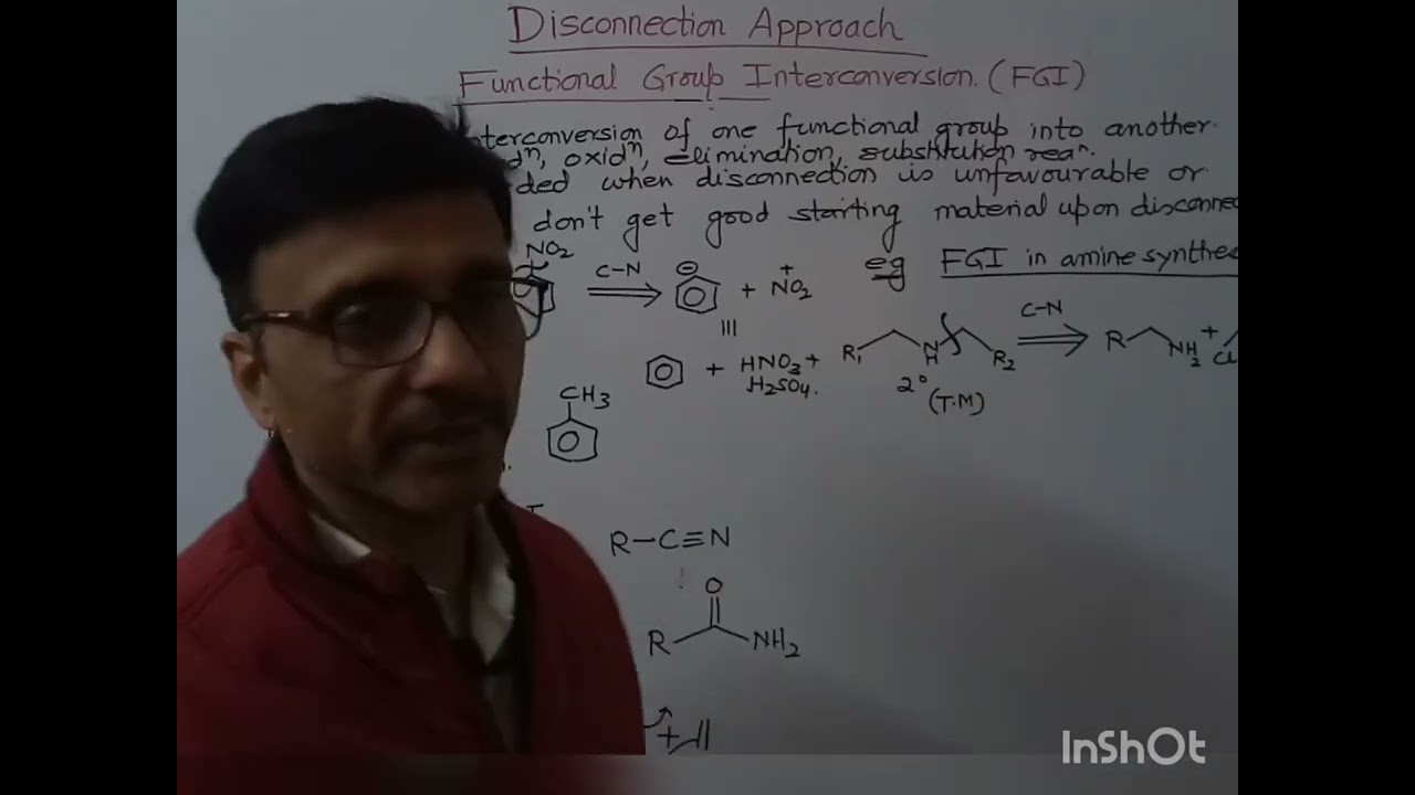 Disconnection Approach (Retrosynthetic Analysis), L-03, Functional Group Interconversion(FGI)