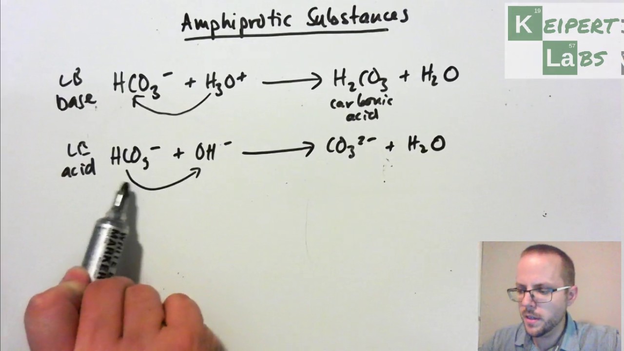 Amphiprotic substances