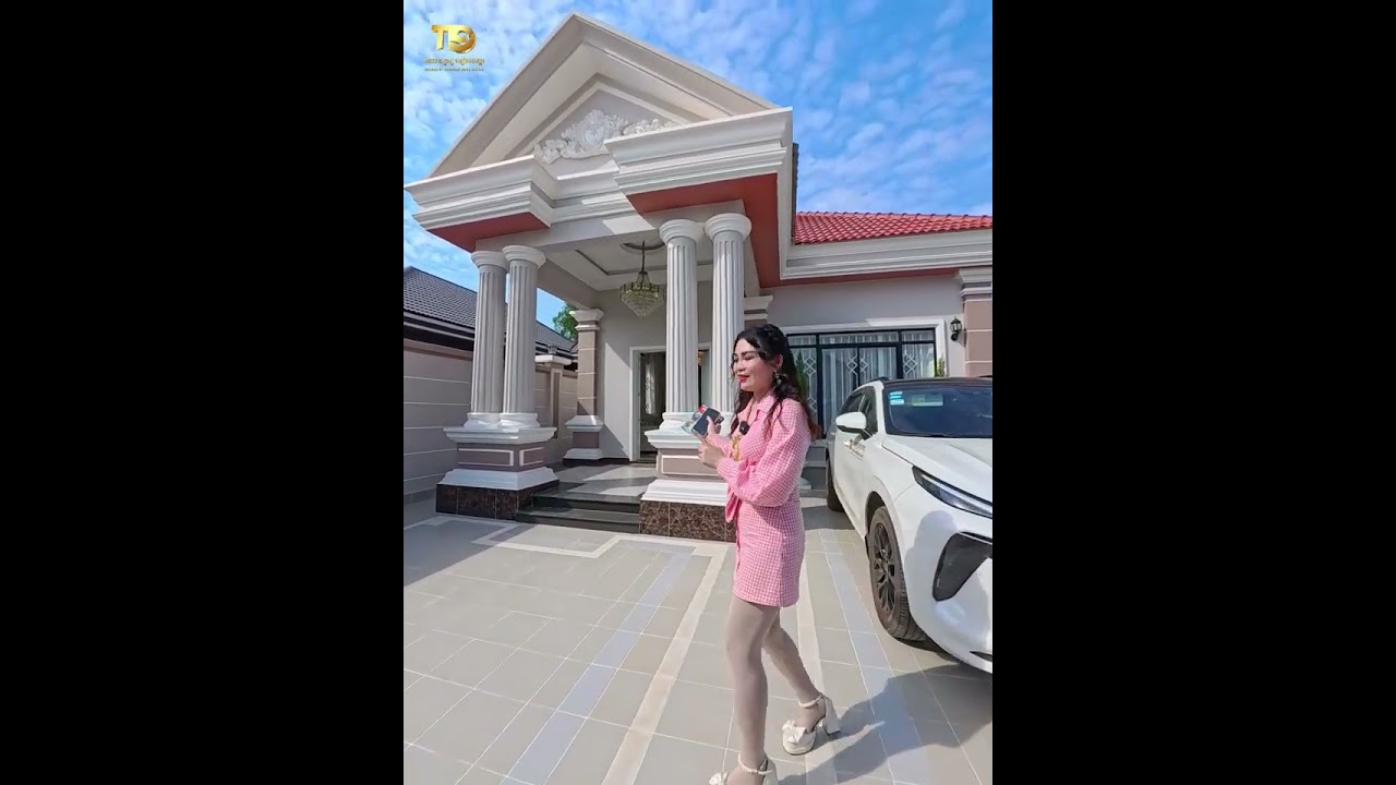 🌷វីឡាទោលS  ក្បែរផ្សារទំនើបម៉ាក្រូសៀមរាប 200mពីផ្លូវជាតិលេខ៦