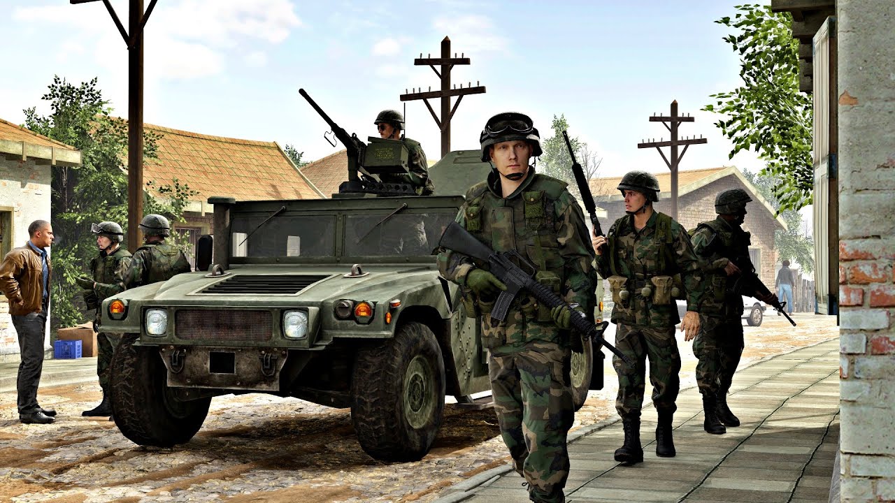 ZOMBIES AMBUSH US ARMY PATROL | Gates of Hell
