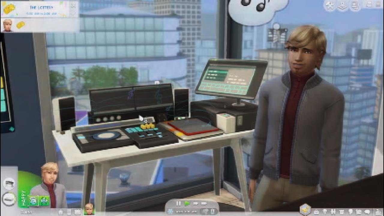 The Sims 4: Relationship Problems - Episode 1 - Mike's Dream (A Huniepop-Inspired Story)