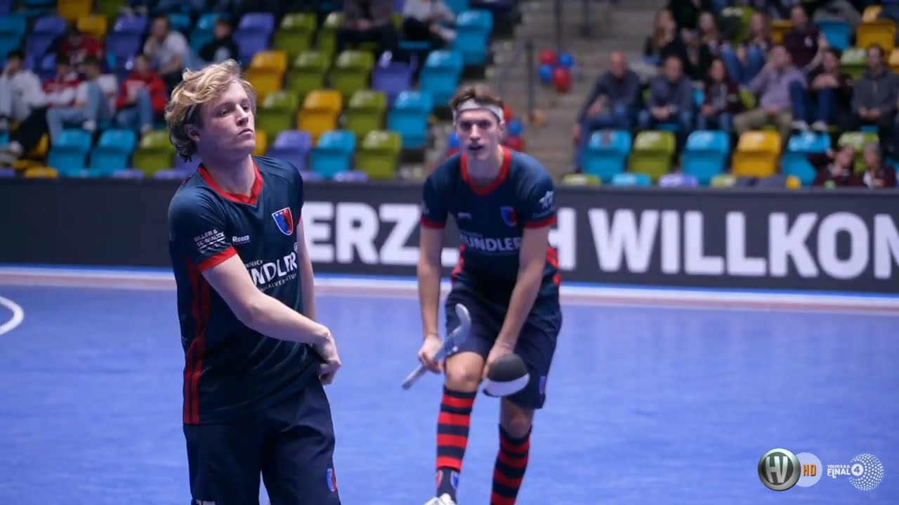 2.Halbfinale Volvo E.R.B.Final4 Hallenhockey Herren Berliner HC - Club an der Alster 4.02.23 RE-Live