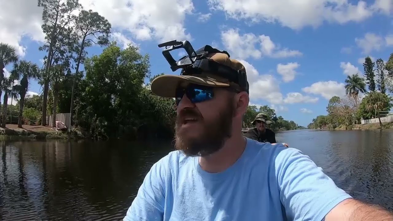 Florida 2021: Canoe Fishing Naples Canals