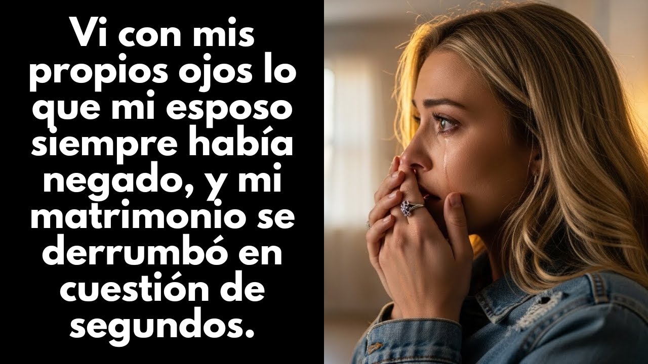 Yo misma vi lo que mi esposo siempre negó, y mi matrimonio se derrumbó en segundos.
