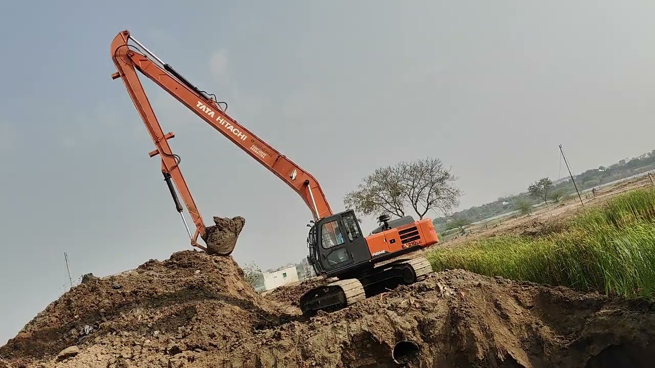 Tata Hitachi 210 Start First New Well  Digging Performance | Jcb video | Excavator 8008811198 