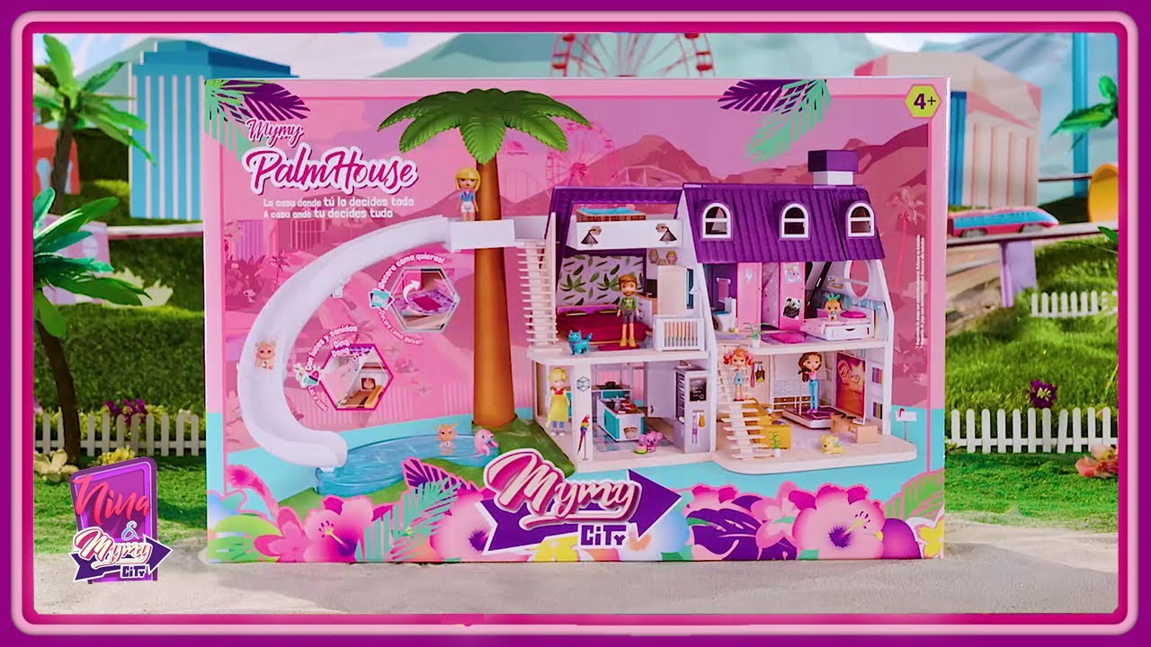 UNBOXING de la 🌴PALM HOUSE🏠 de Mymy City en NOK NOK NINA.&iexcl;Descubre todos sus SECRETOS!🔍