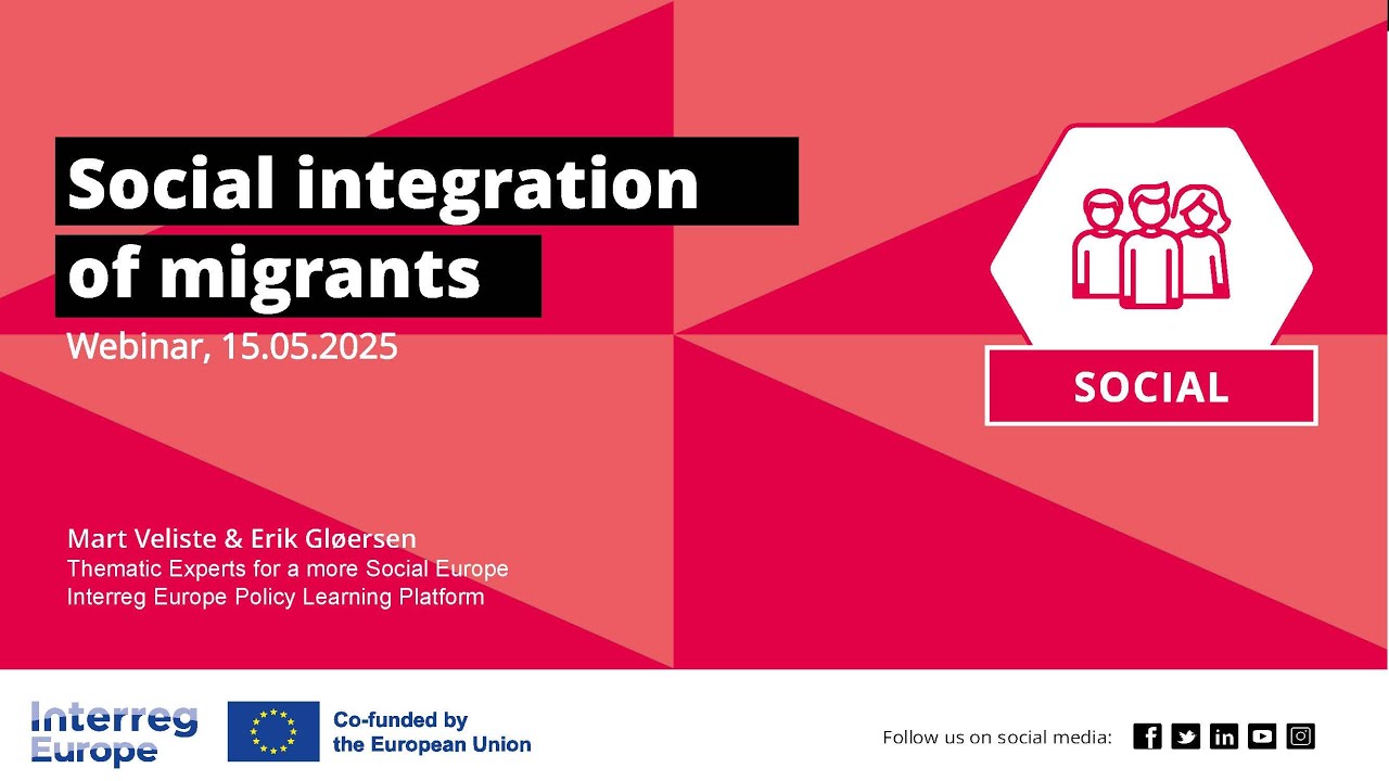 Social integration of migrants