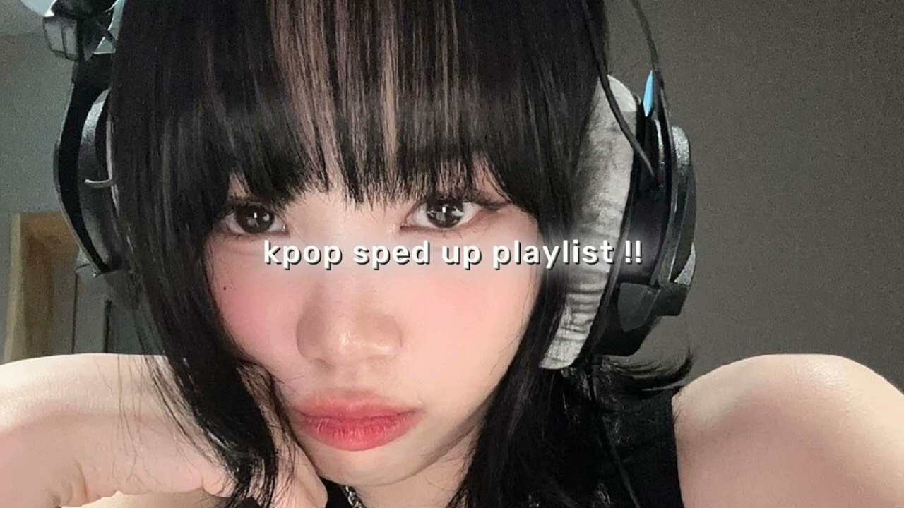 kpop sped up / nightcore playlist !! ( aespa , twice , svt + more !)