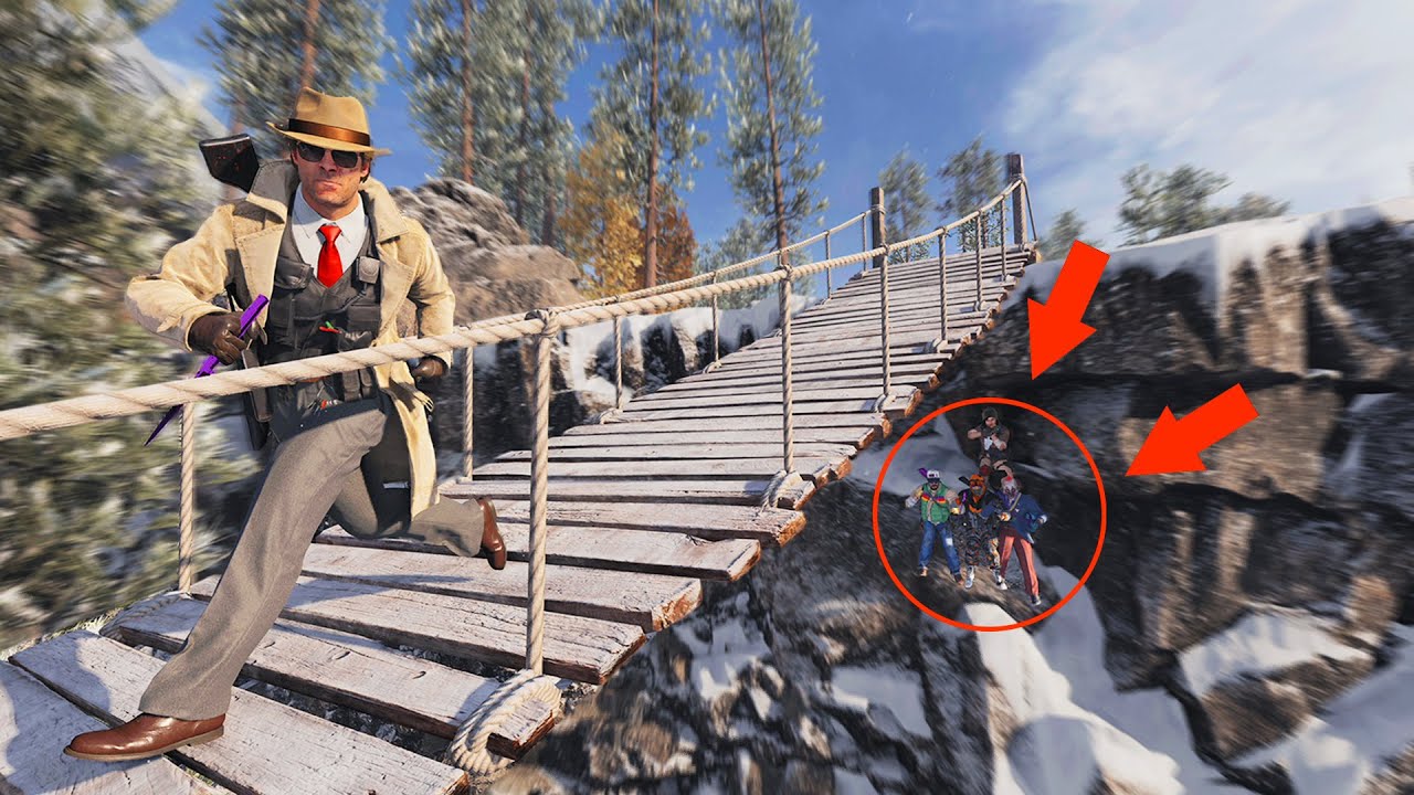 HE WAS UNDER THE WALKWAY THE WHOLE TIME?!? HIDE N' SEEK ON COLD WAR