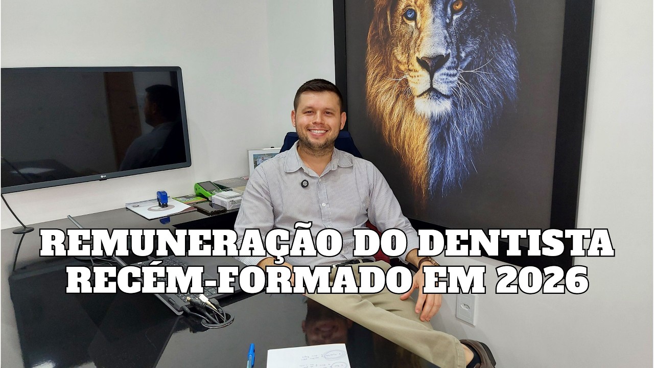 QUANTO GANHA e quais fatores vão influenciar no SALÁRIO DO DENTISTA RECÉM-FORMADO em 2026?