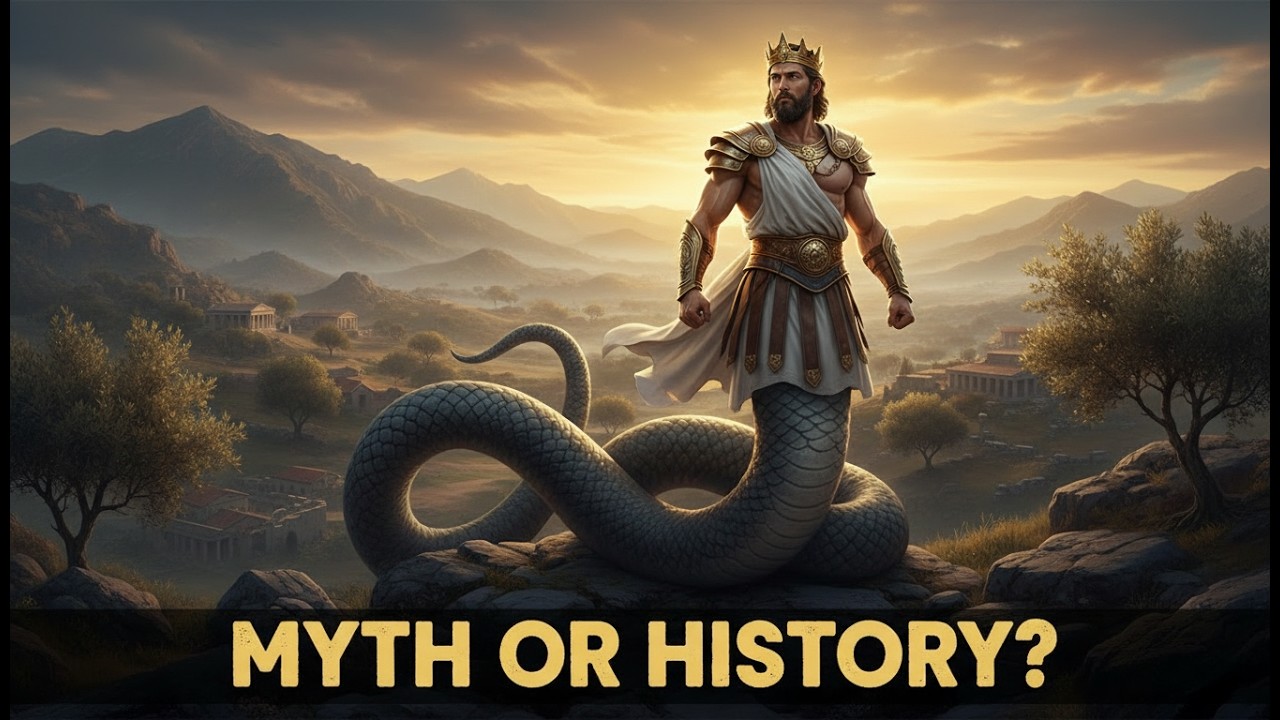 Myth & History Focus “Cecrops I: Legendary First King of Athens | Greek Mythology Explained”