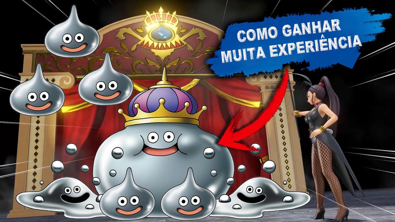 Como ganhar muita experiência - DRAGON QUEST XI (PT-BR)