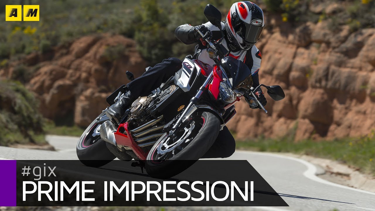 Honda CB650F 2017: nuda per piacere. Test [ENGLISH SUB]