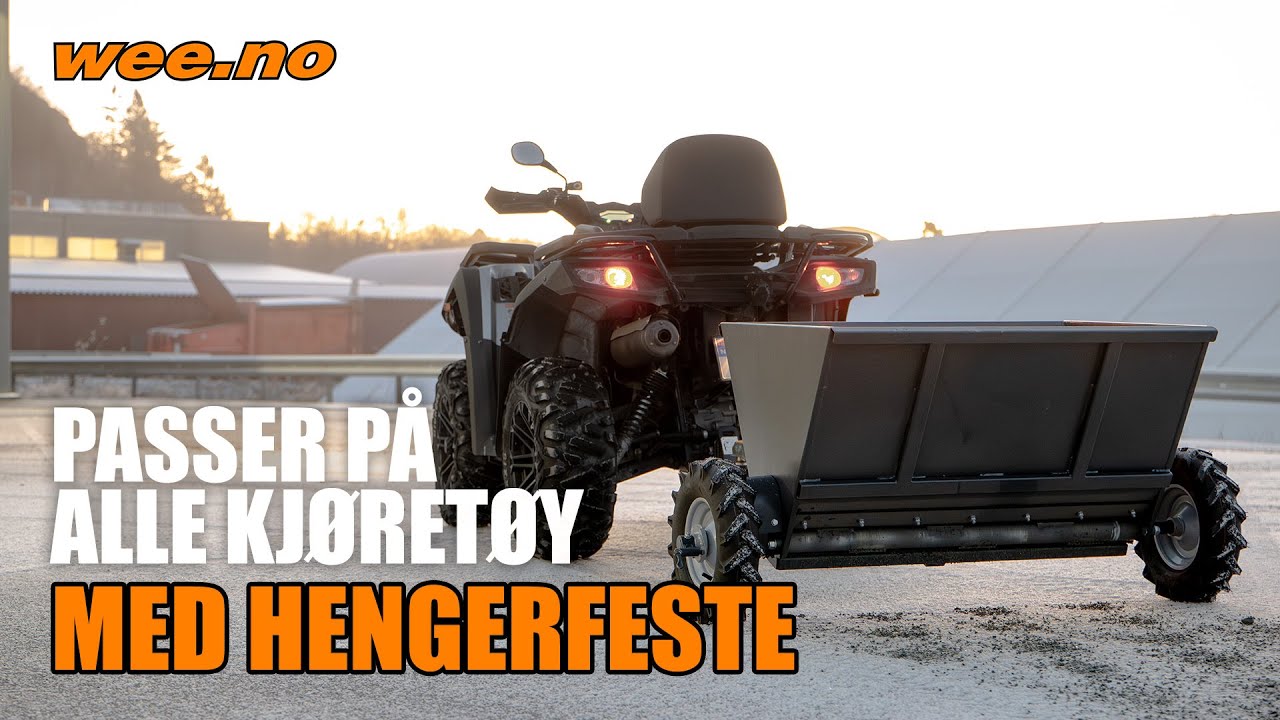 Spredervogn SP100 | Med drag