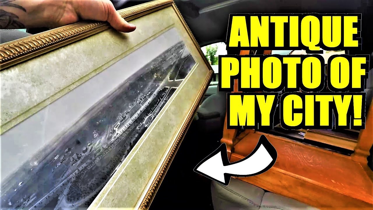 Ep266: HOW MANY ANTIQUES CAN WE FIND AT THESE YARD SALES? - The ORIGINAL GoPro Garage Sale Vlog!