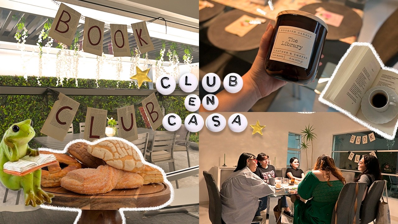Organizando un CLUB DE LECTURA en casa ☕️🤎