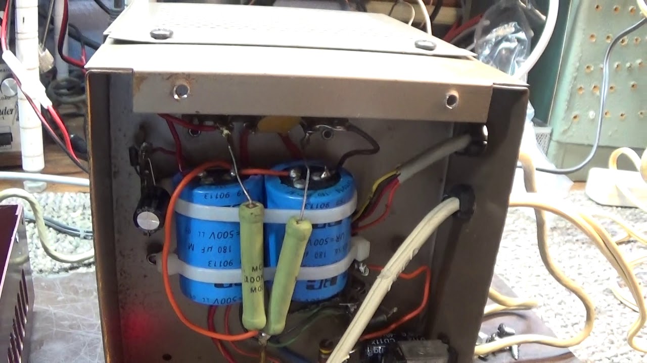 Blackcat JB-76B 2 tube base on the bench