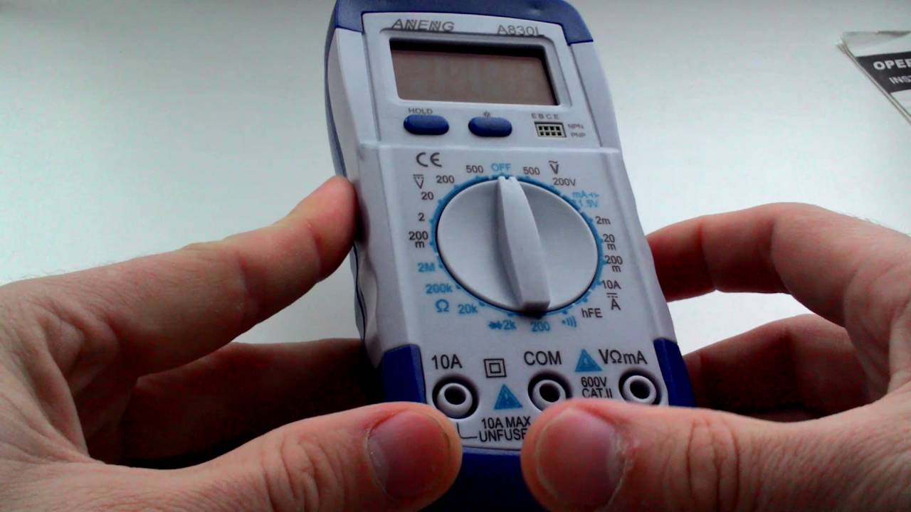 Цифровой мультиметр A803L