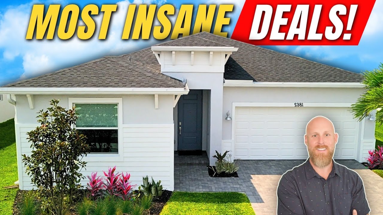 🤩 Is This THE&nbsp;BEST DEAL on new construction homes?? // Lennar Camelia Model Tour Palm Bay FL