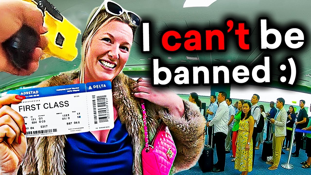 When Dumb First Class Passengers Thinks They Runs The Airport