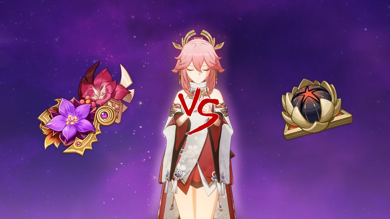 [Genshin Impact] Artifact Comparison - Gilded Dreams Set vs Mix | showcase 