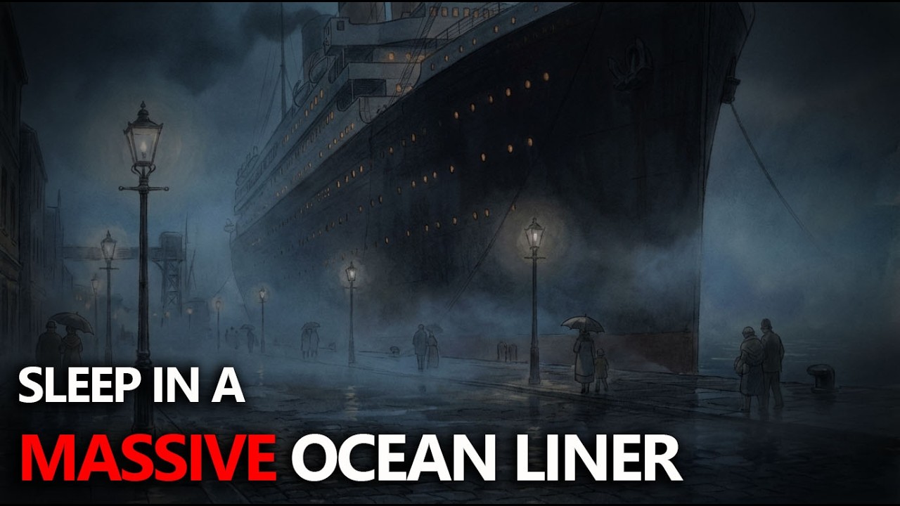 (2 HOURS) Sleeping in 1st Class on a 1920s Ocean Liner