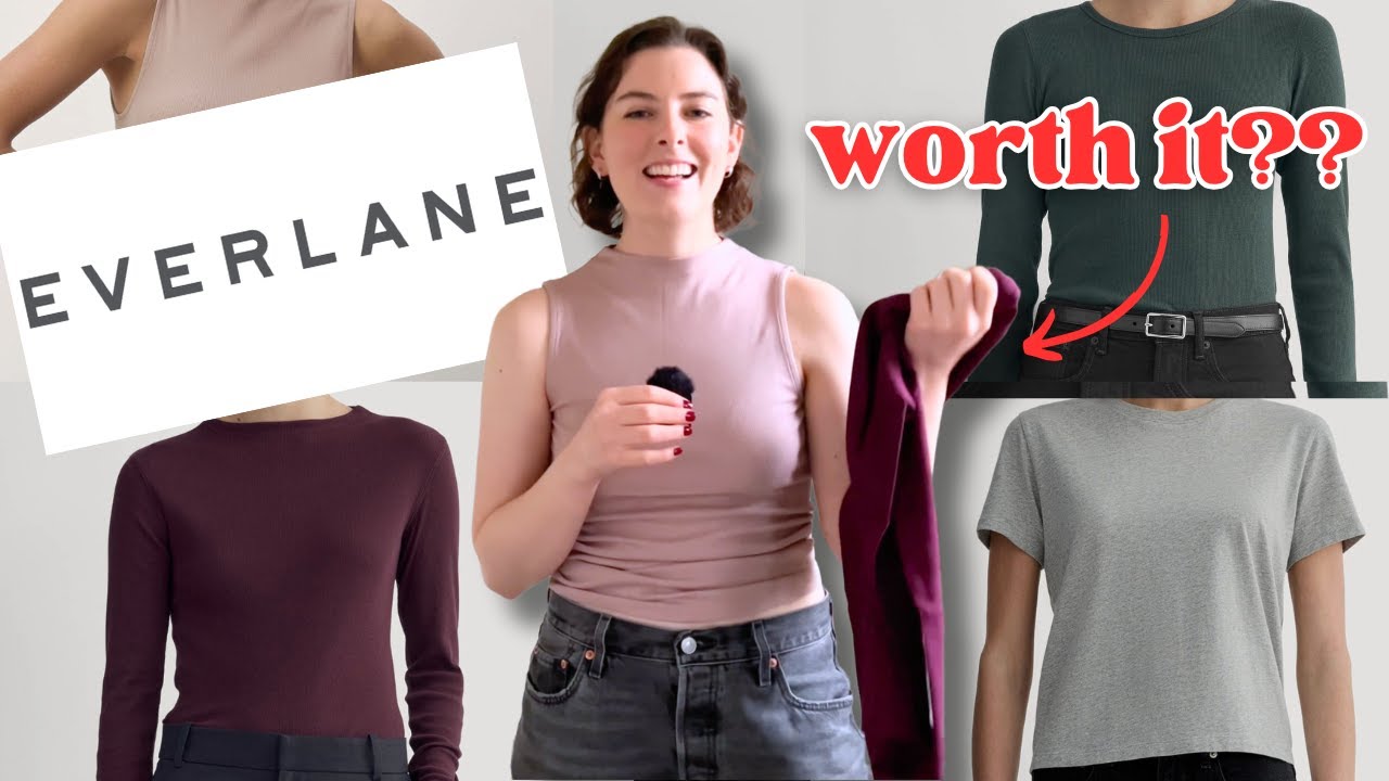 Примерка и обзор вещей от Everlane | целенаправленная покупка во время года без покупок