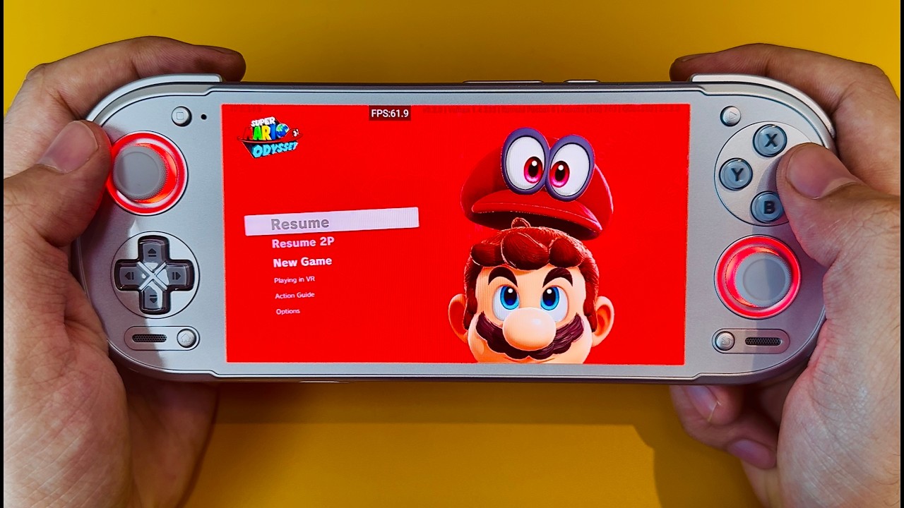 Retroid Pocket 6: Super Mario Odyssey | ALL 17 KINGDOMS 1080p GAMEPLAY + SETTINGS