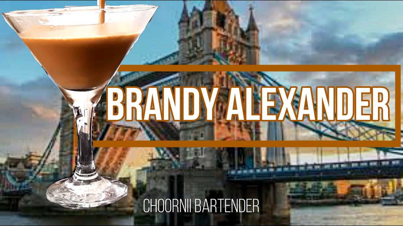 ¿Cómo hacer un BRANDY ALEXANDER? 🥜🥛/ El Cocktail Favorito De John Lennon ►ESPECIAL CLÁSICOS 13°🥃