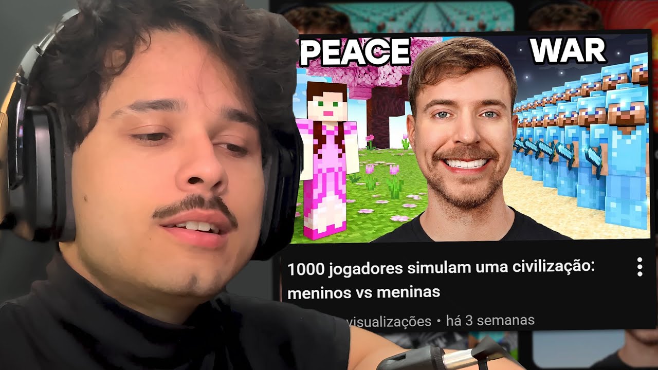 adoro os videos do MrBeast... mas esse é intankável