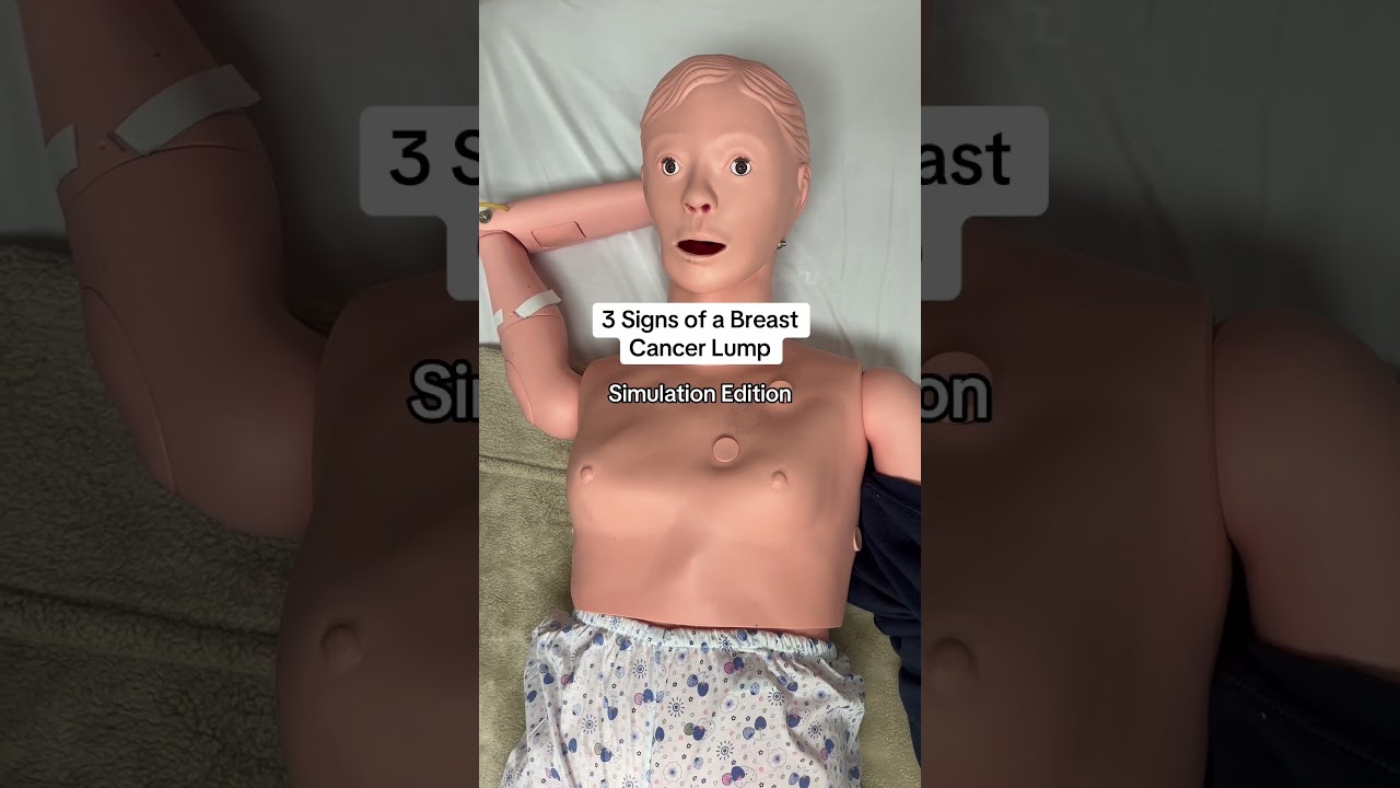 Nurses, let's talk about breast cancer awareness! Here are 3 signs of a suspicious lump