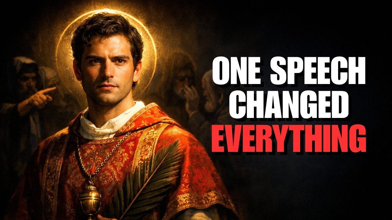 Saint Stephen DID NOT KEEP QUIET - The Speech That Infuriated the Sanhedrin