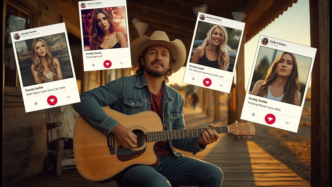 Swipe Left Blues – A Country Song About Online Dating Scams (Funny + Relatable!)
