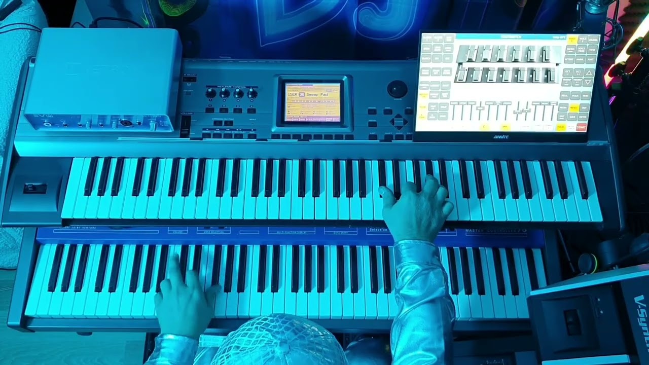 Thriller Ketron EVM Event Roland Fantom DEMO