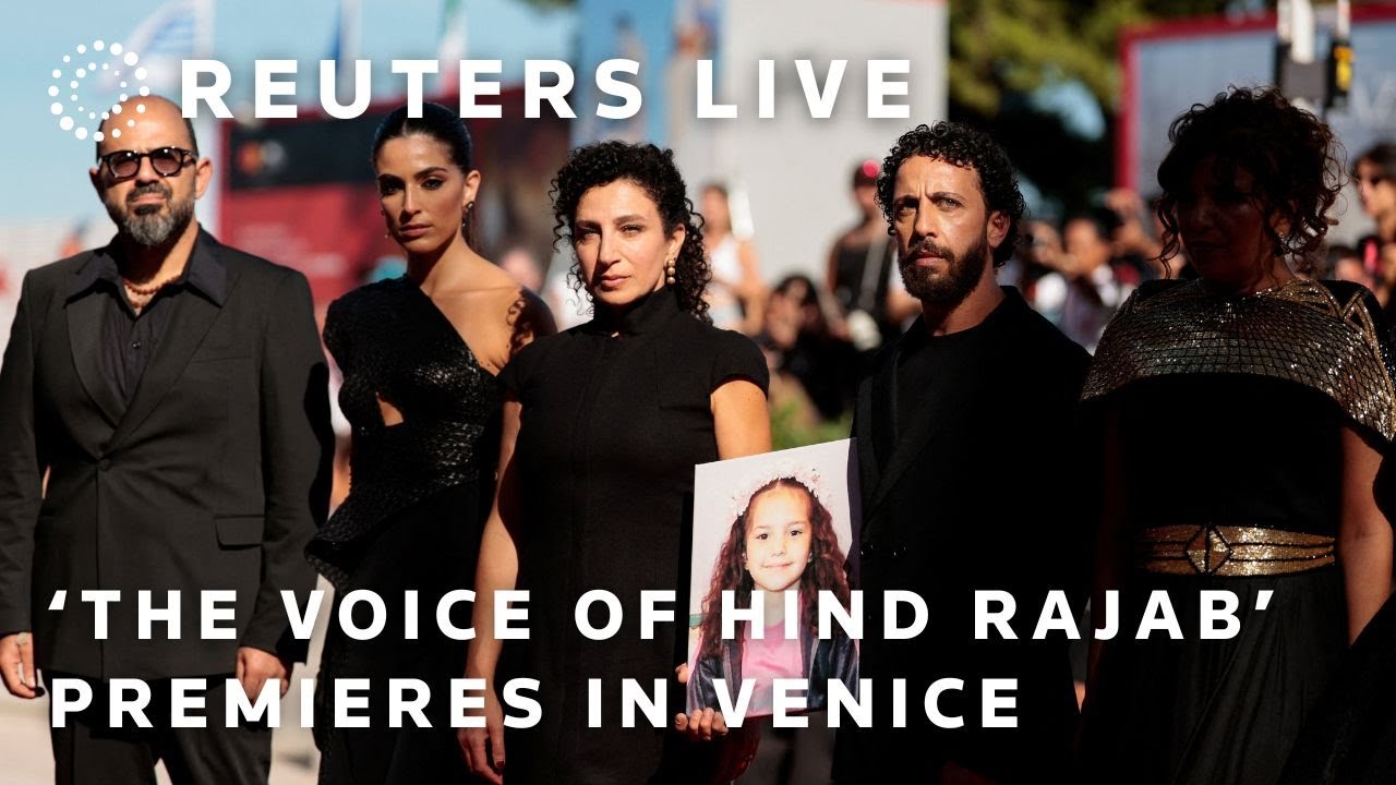 LIVE: Kaouther Ben Hania's 'The Voice of Hind Rajab' premieres at Venice