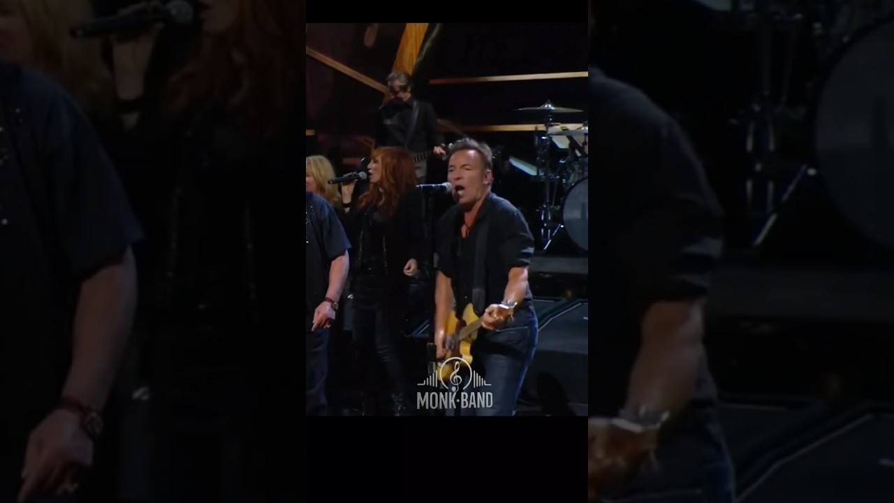 Энергичный вечер с Брюсом Спрингстином #brucespringsteen #springteen #monkband