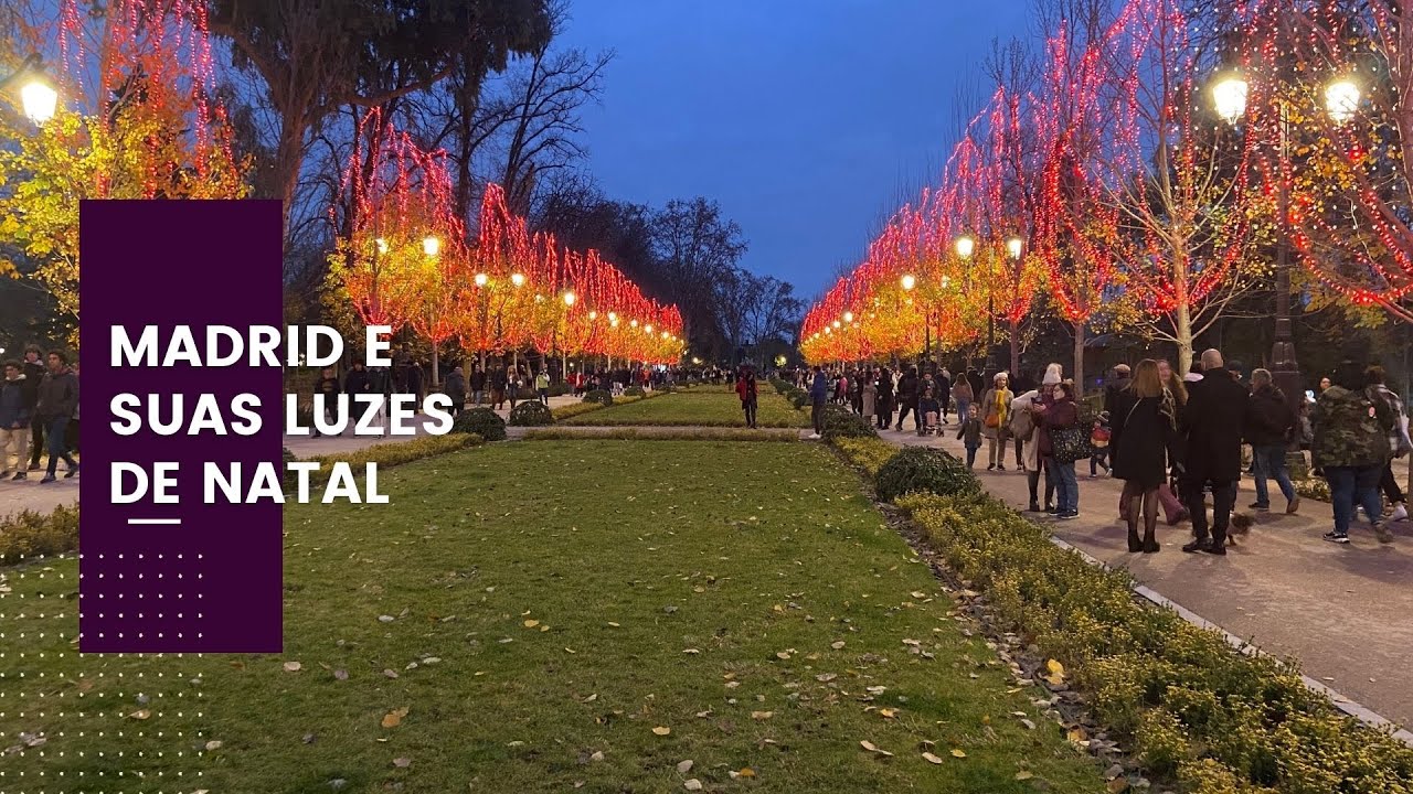 MADRID E SUAS LUZES DE NATAL