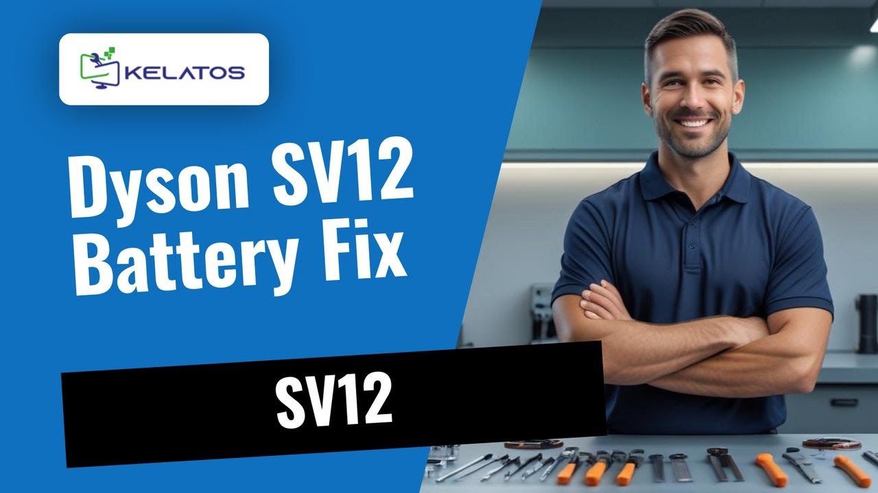 Dead battery on your Dyson SV12? Here's how we fix it 🔋