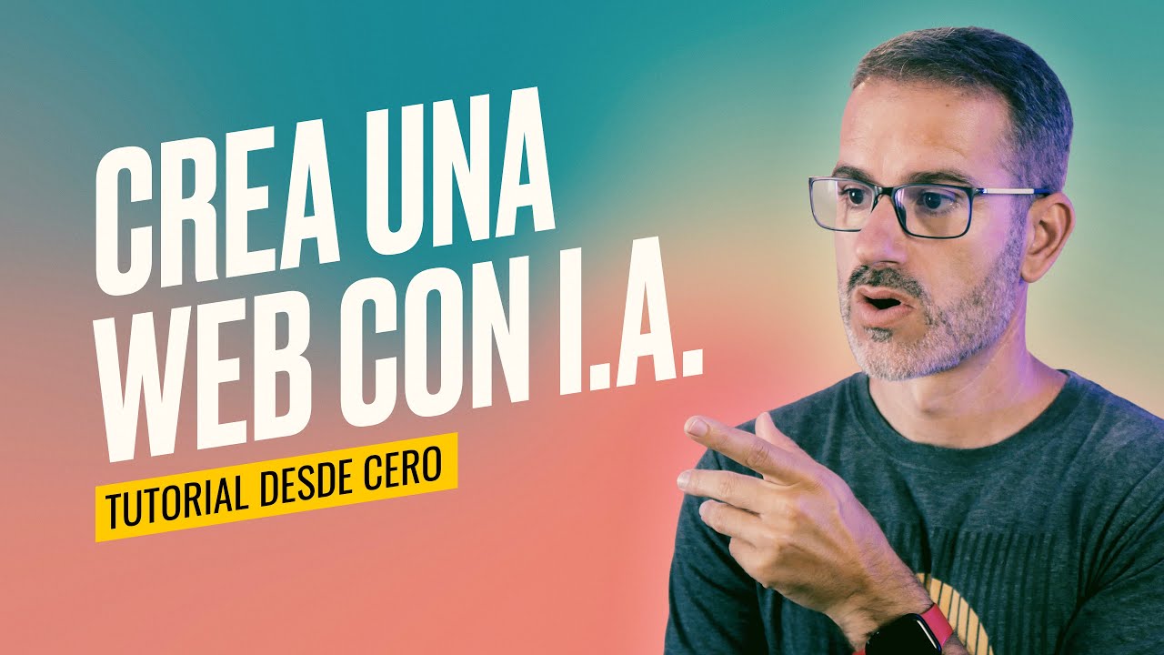 ⏳Crea una PÁGINA WEB con Inteligencia Artificial. Fácil y Rápido
