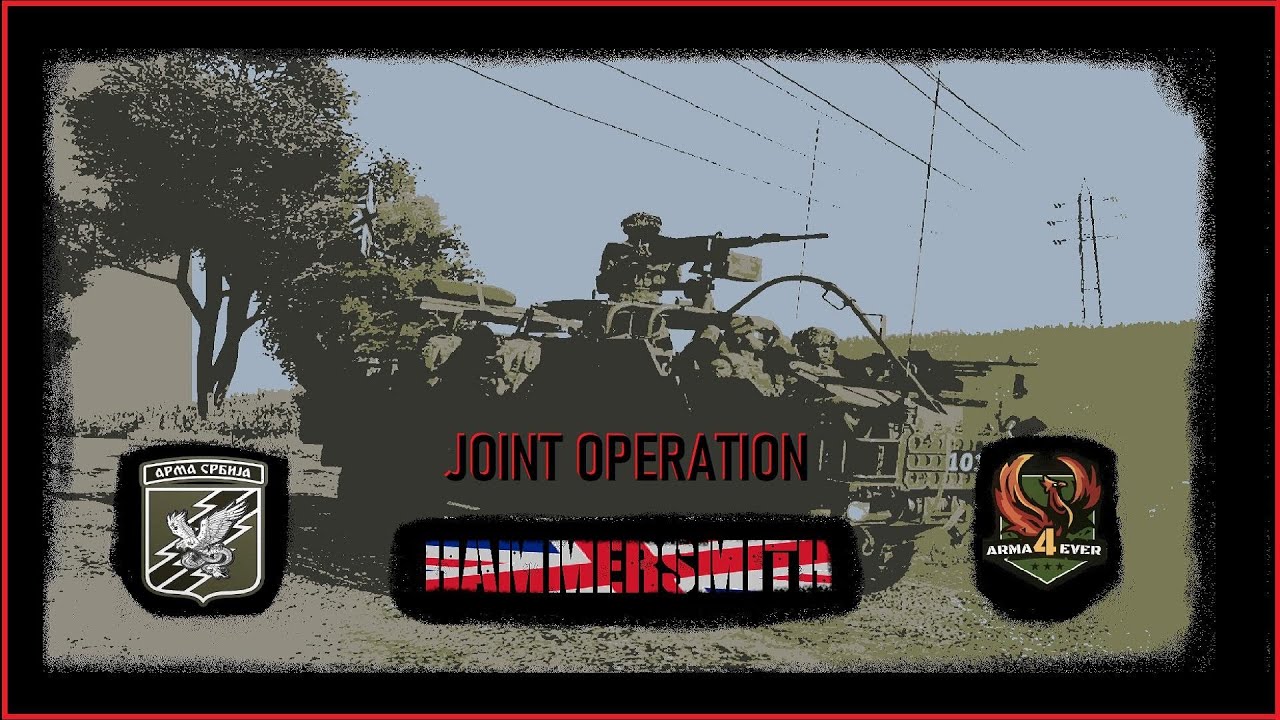 [A4E] Arma 3 | Joint Ops | OPERATION HAMMERSMITH | 98 graczy | Radrix - dowódca drużyny | Arma4Ever