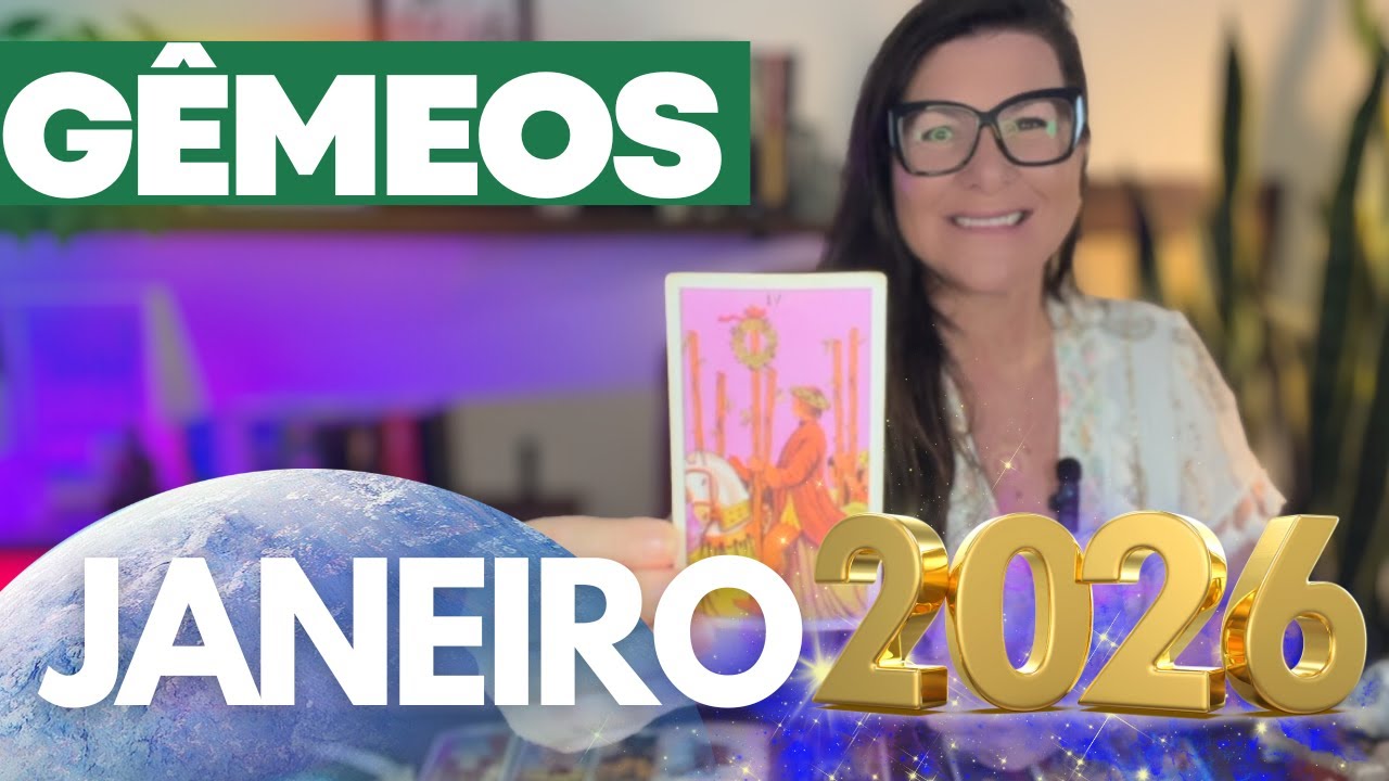GÊMEOS☀️JANEIRO 2026🍀A SORTE ESTÁ DO SEU LADO! CONQUISTAS E RECONHECIMENTO TE ESPERAM!