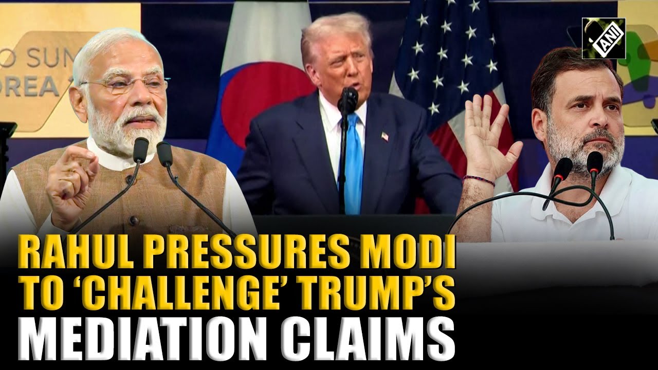 Don&rsquo;t be scared Modi Ji: Rahul goes ballistic against PM over Trump&rsquo;s India-Pak war mediation claims