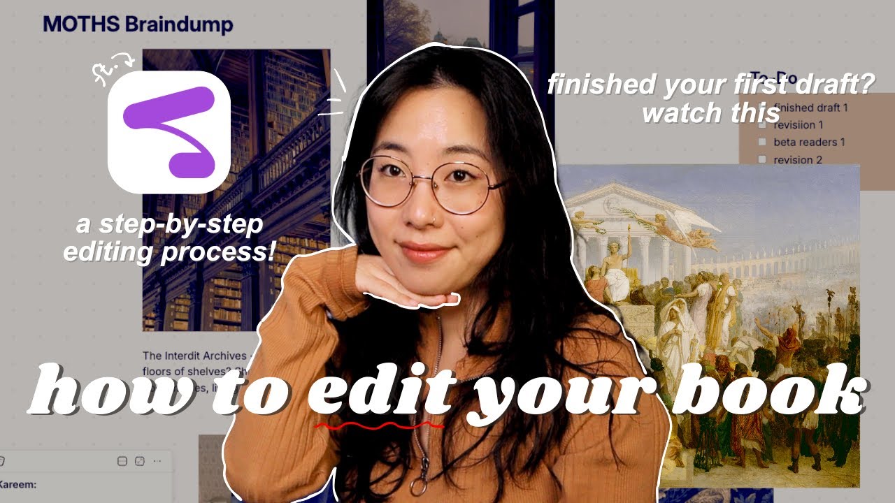 ⭐ how to revise your book // self-editing strategies with scrintal!