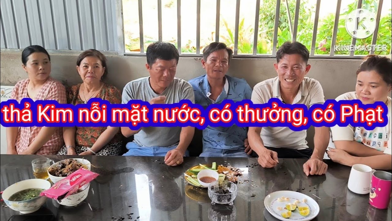 Chơi nhân phẩm. Thả Kim nỗi trên mặt nước có thưởng , có Phạt. Vui tí 