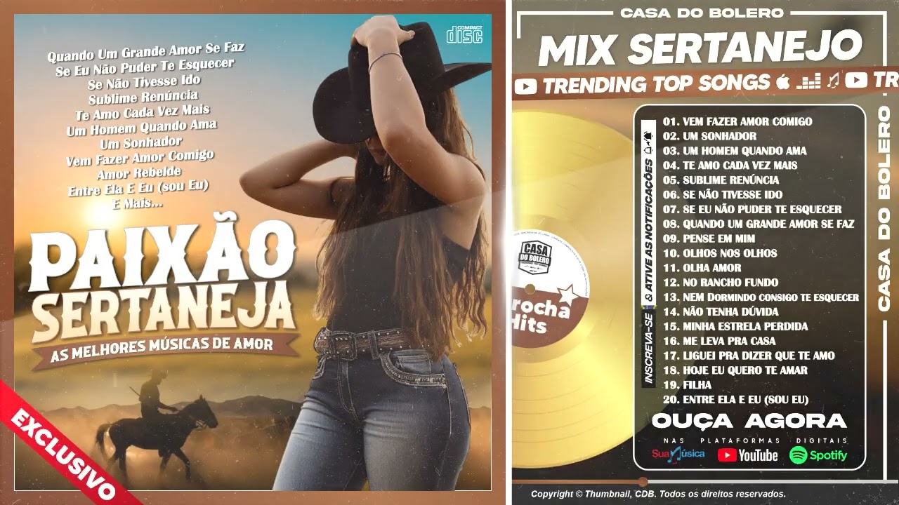 MODÃO ROMÂNTICO ANOS 90 - ANTIGAS RECORDAÇÕES - MIX SERTANEJO 90'S AS MAIS TOCADAS