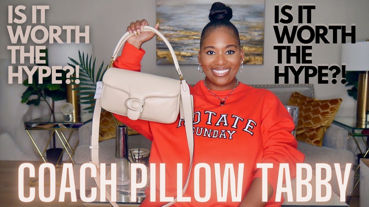 COACH PILLOW TABBY BAG! IS IT WORTH THE HYPE? 1ST IMPRESSIONS! | POCKETSANDBOWS